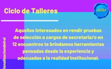 “Ciclo de Talleres 2020”