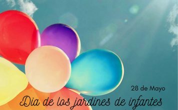 Día de los jardines de infantes y las maestras jardineras.