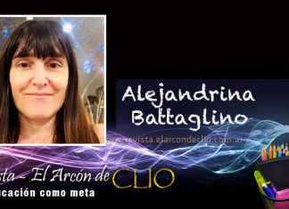 Alejandrina Battaglino: “Con los voluntarios docentes y auxiliares, todos los días entregamos bolsones del Servicio Alimentario Escolar de la Municipalidad de La Plata”.