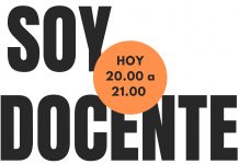 Soy Docente en la radio.