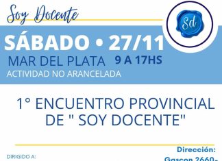 Encuentro Provincial de SoyDocente