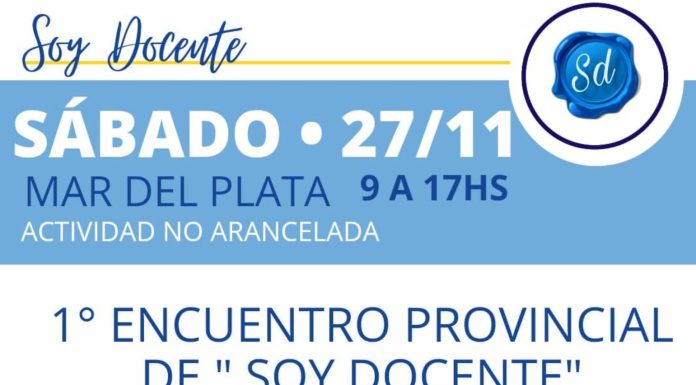 Encuentro Provincial de SoyDocente