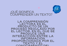COMPRENDER UN TEXTO…